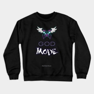 God Mode Gamer Crewneck Sweatshirt